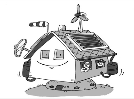 renewable energy sources attached to the home(Jan Smolik)